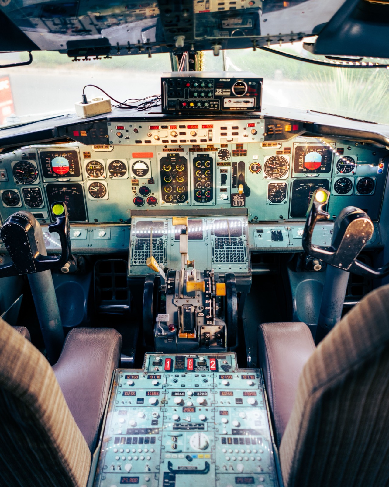 Cockpit and cabin